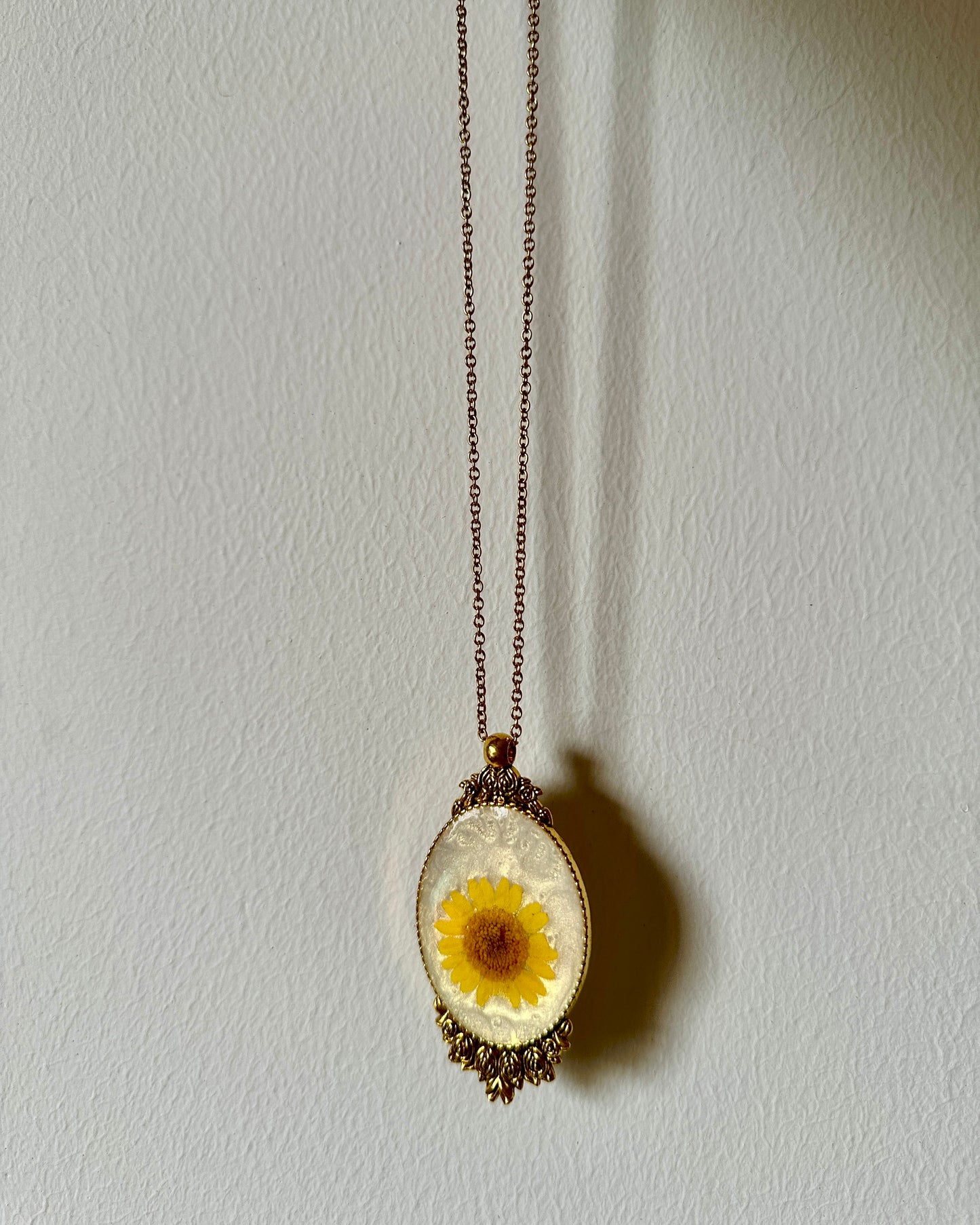 My Sunflower Vintage Pendant