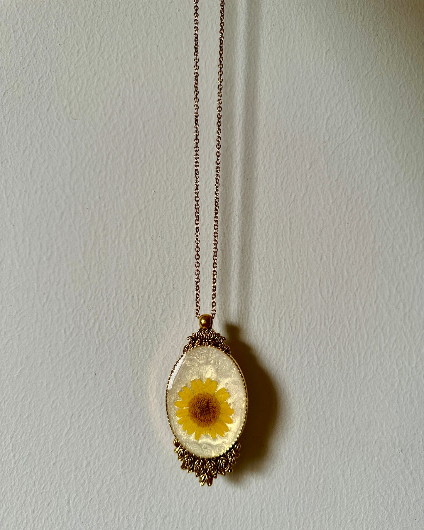 My Sunflower Vintage Pendant