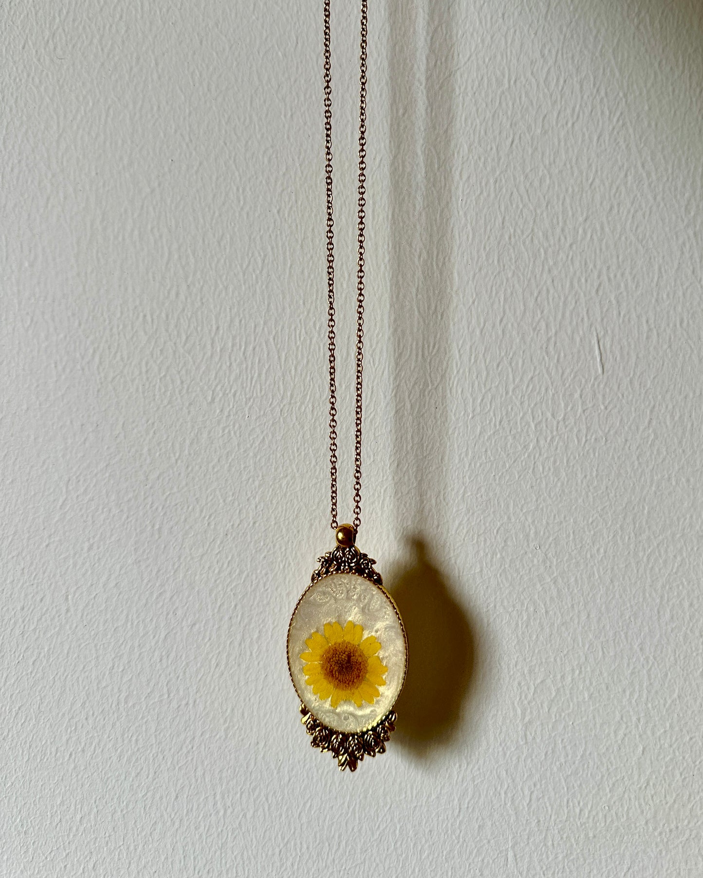 My Sunflower Vintage Pendant
