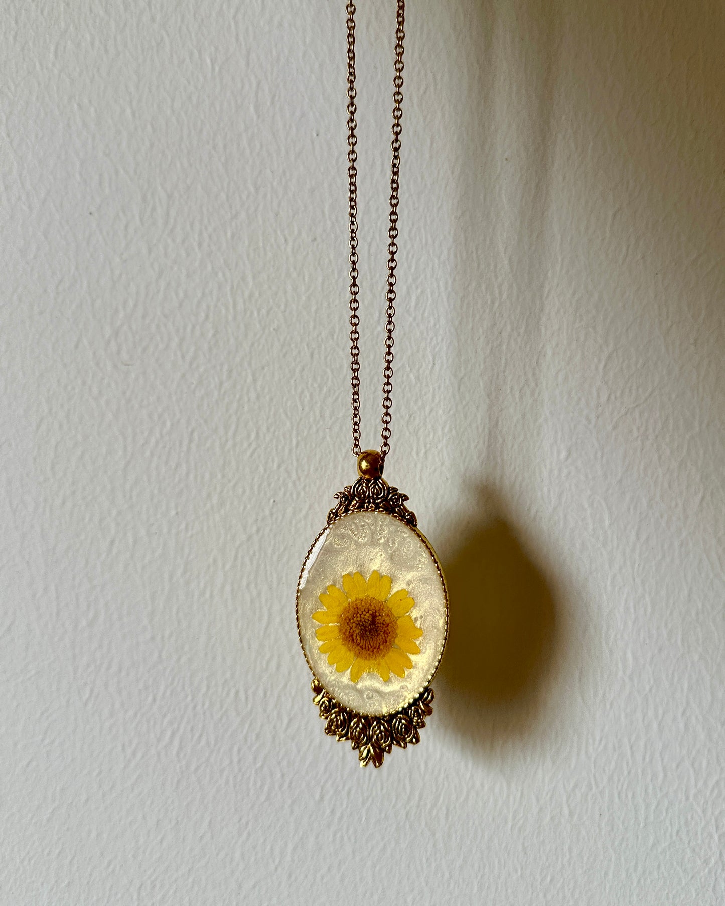 My Sunflower Vintage Pendant