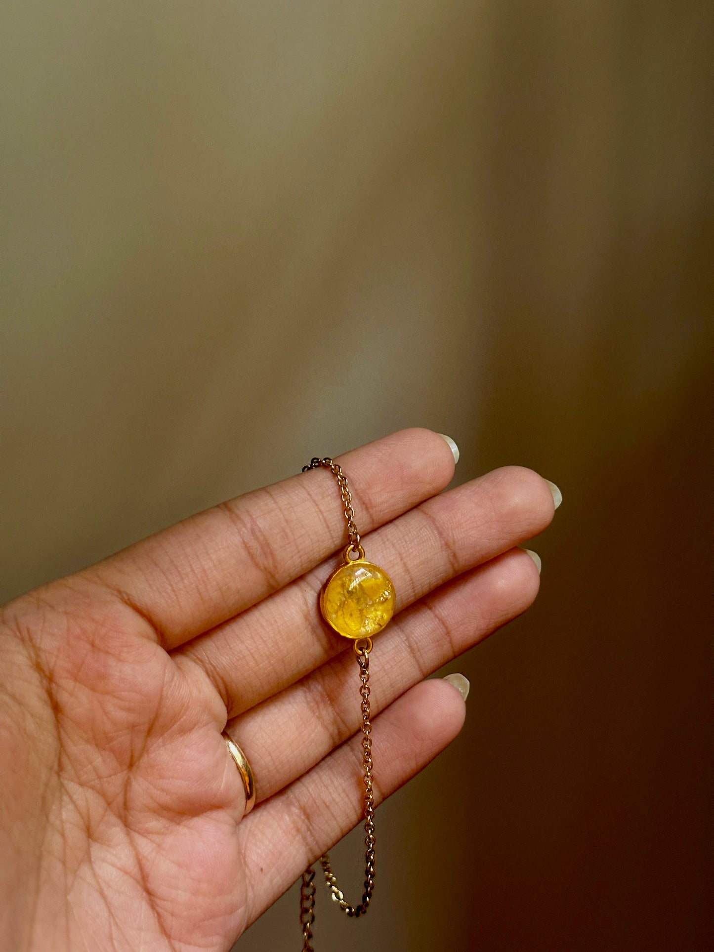 sunflower bracelet
